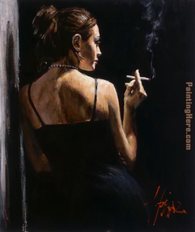 SENSUAL TOUCH painting - Fabian Perez SENSUAL TOUCH art painting